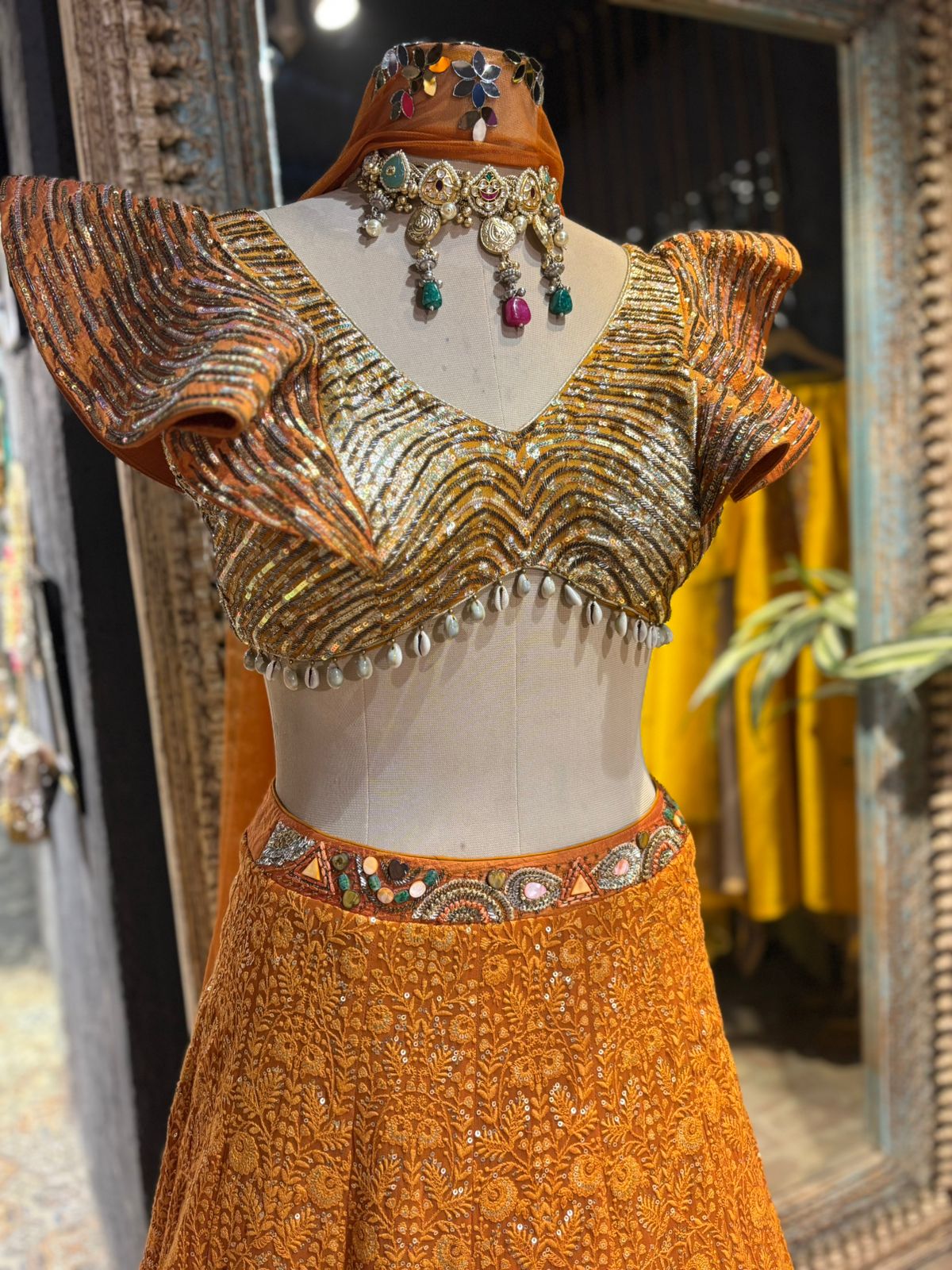 Amber Orange Shine Ensemble - Image 4