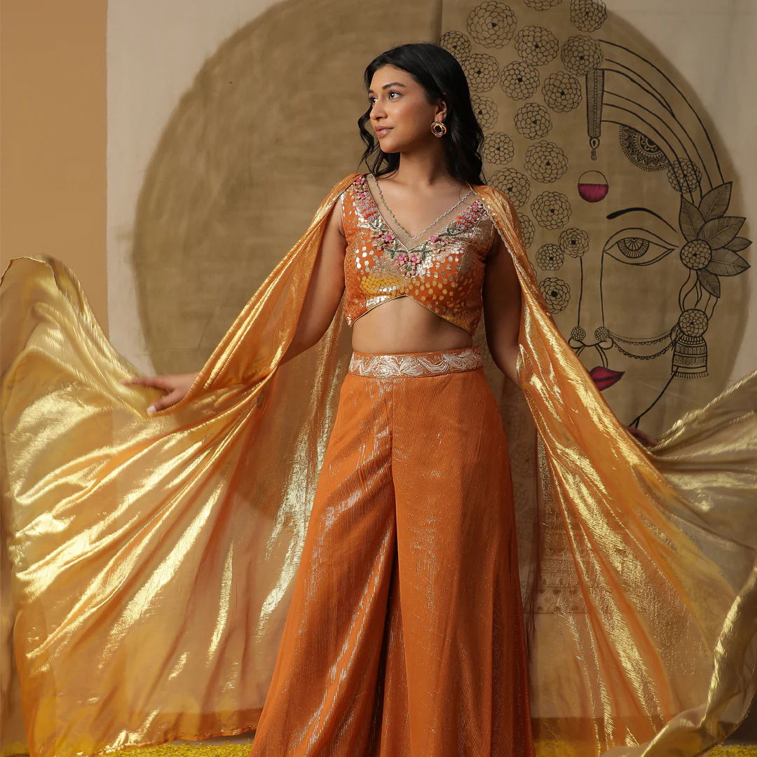 Apricot cape set - Image 2