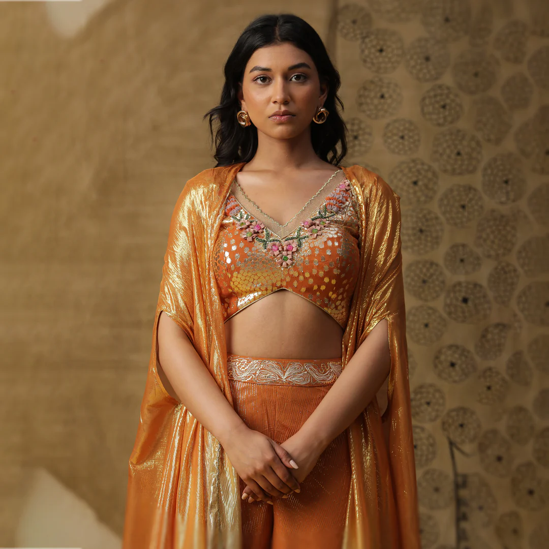 Apricot cape set - Image 3