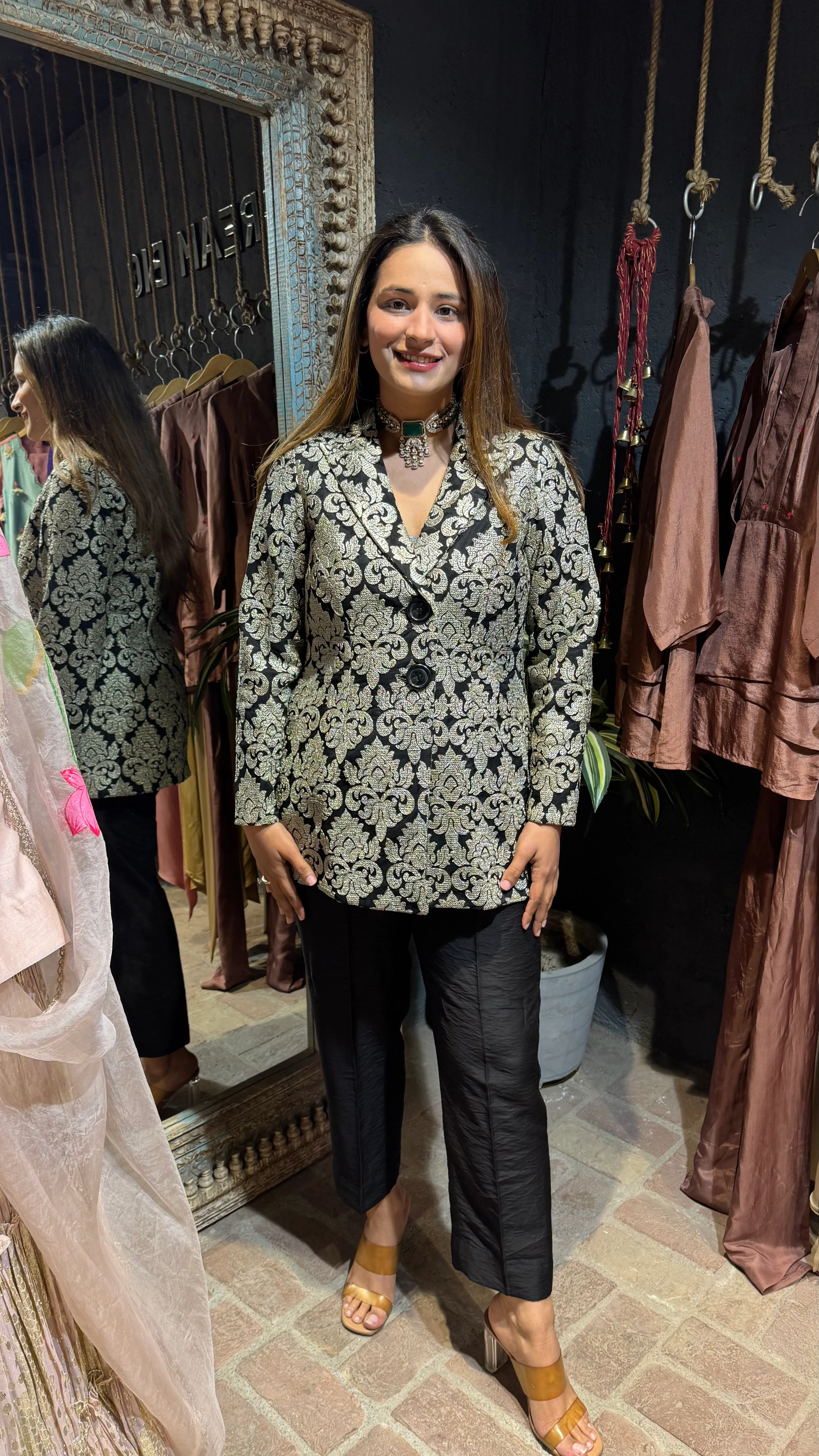 Black-Chicco Blazer set