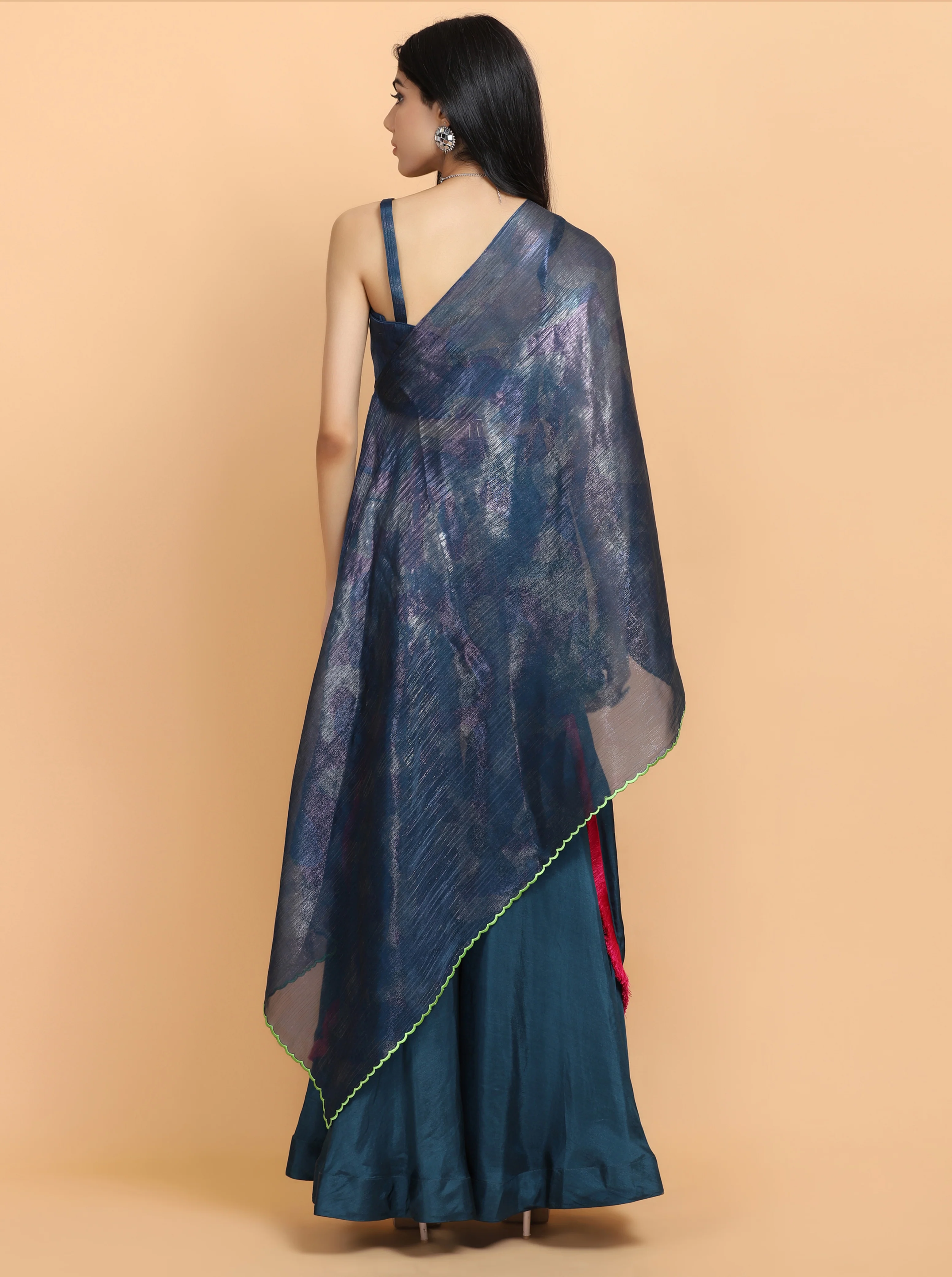 Electric blue handpainted info set - Image 4