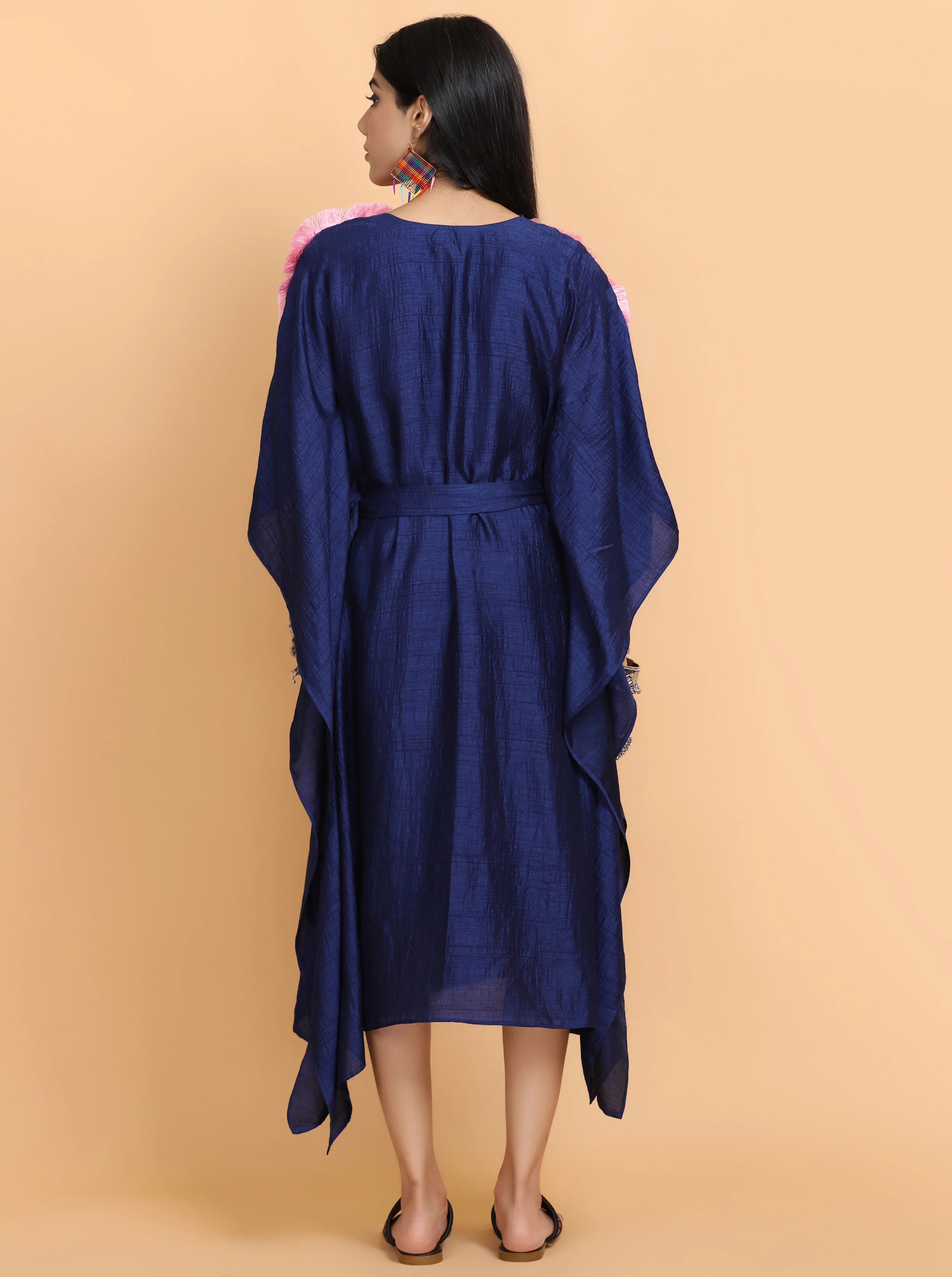 Electric Blue Kaftan Set - Image 5