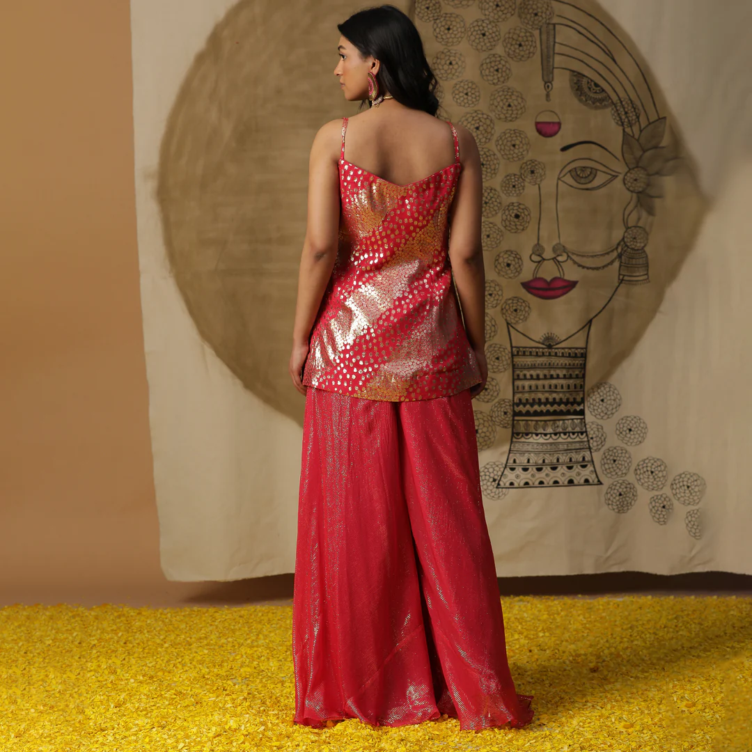 Fuchsia pink contemporary set - Image 4