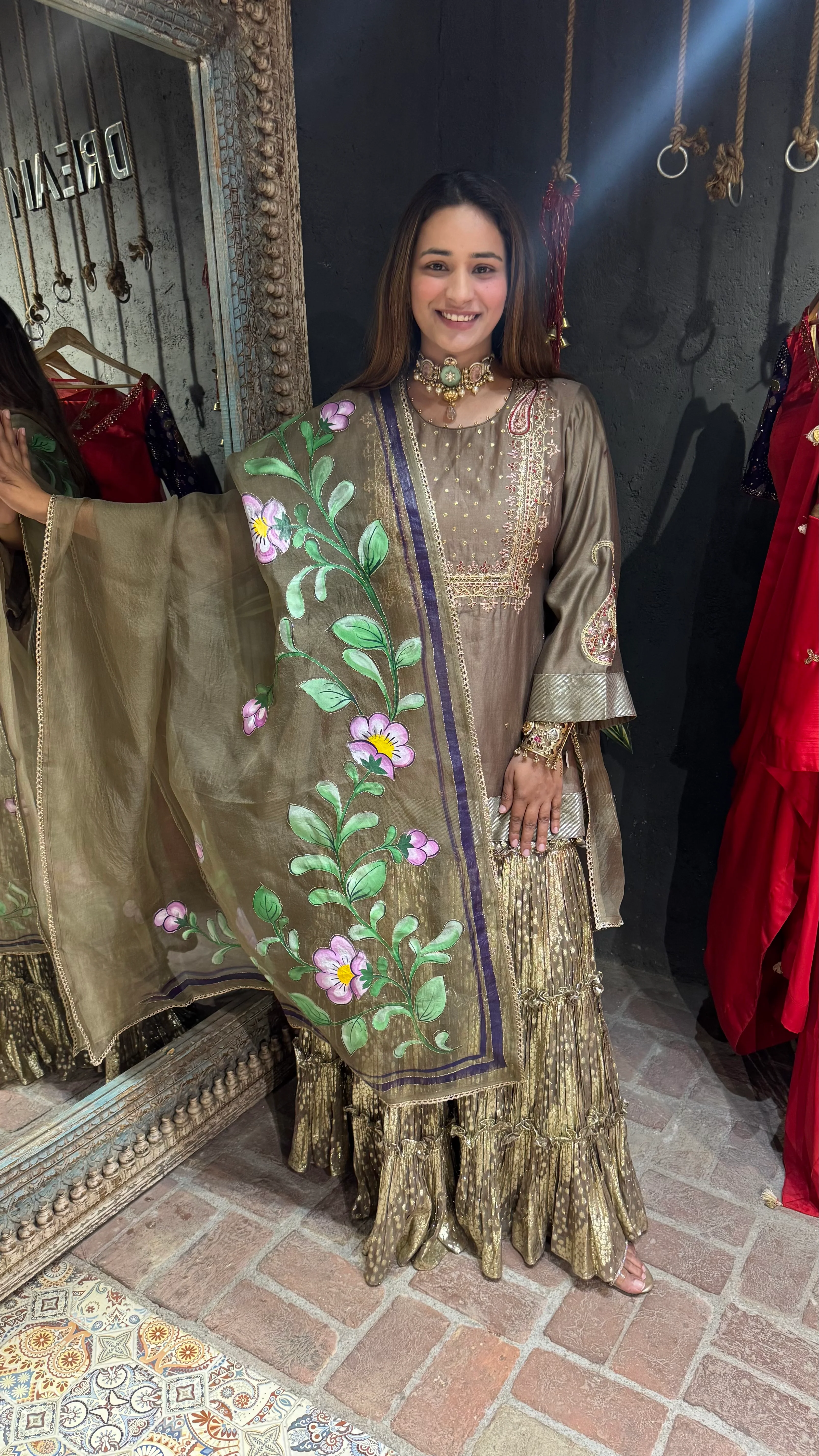 Mocha Parrot Garara set