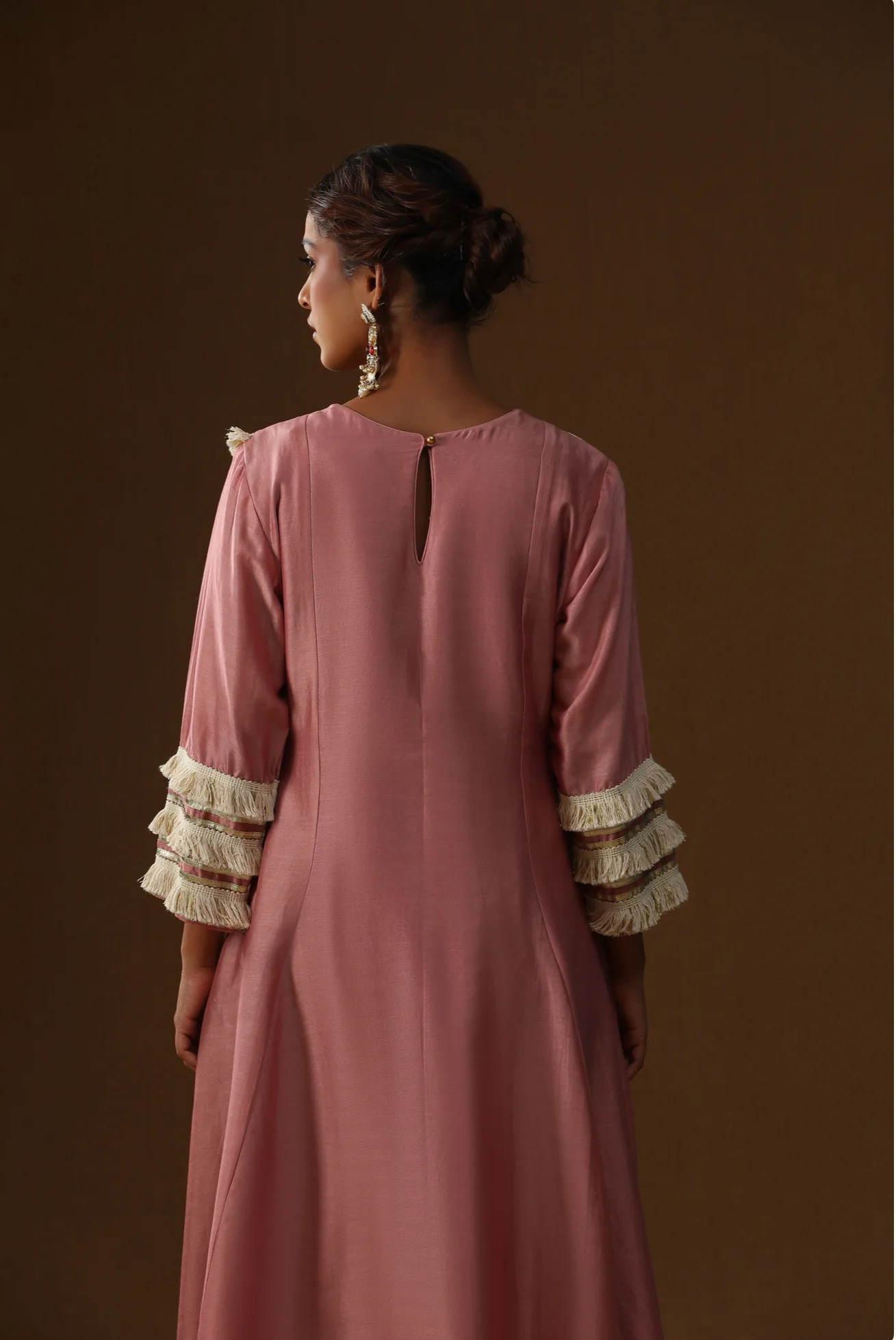 Old rose handpainted suit set - Image 4