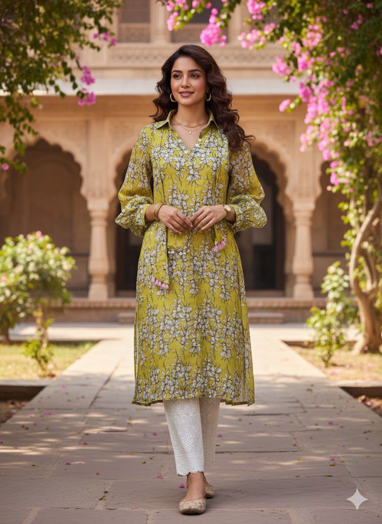 Olive Bloosom dress