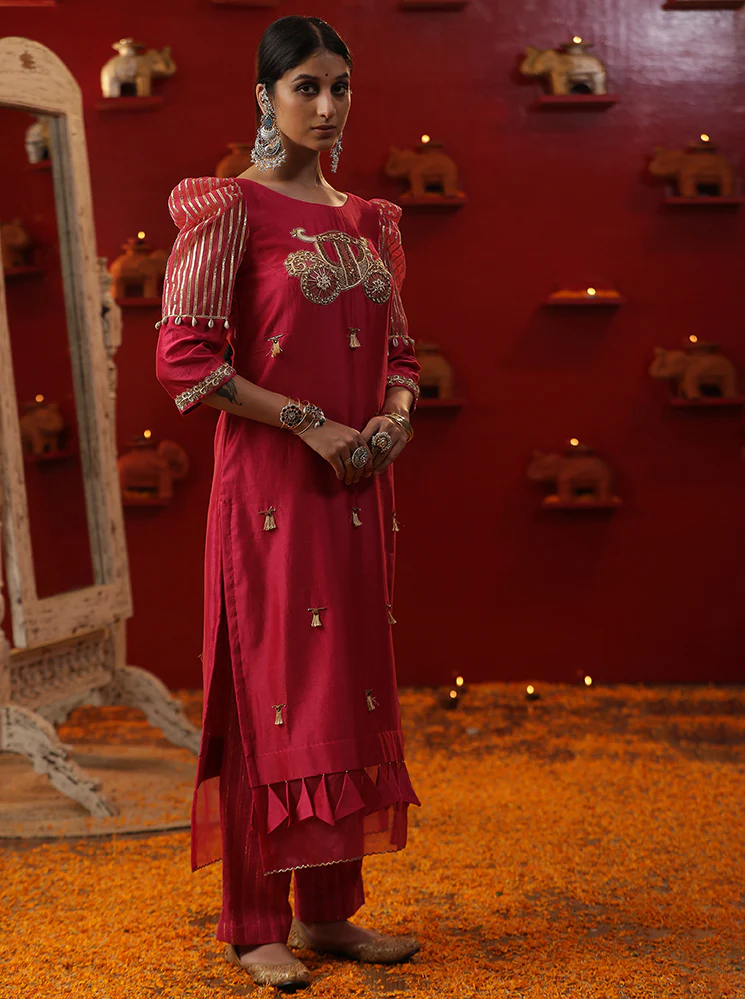 Pink baggi AS signature suit set - Image 3