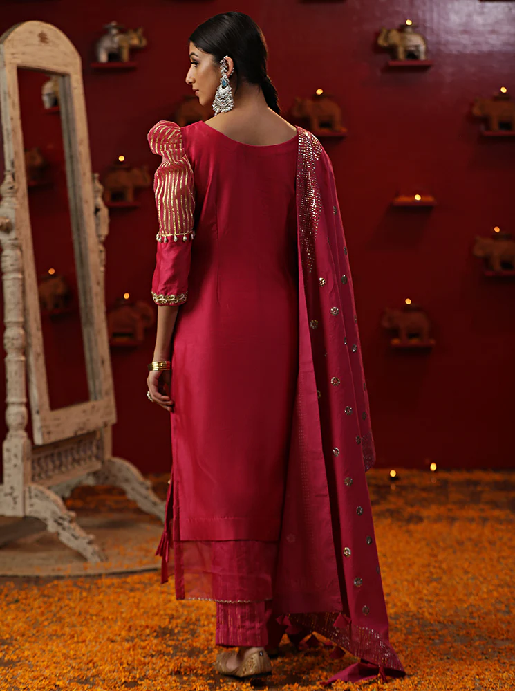 Pink baggi AS signature suit set - Image 6