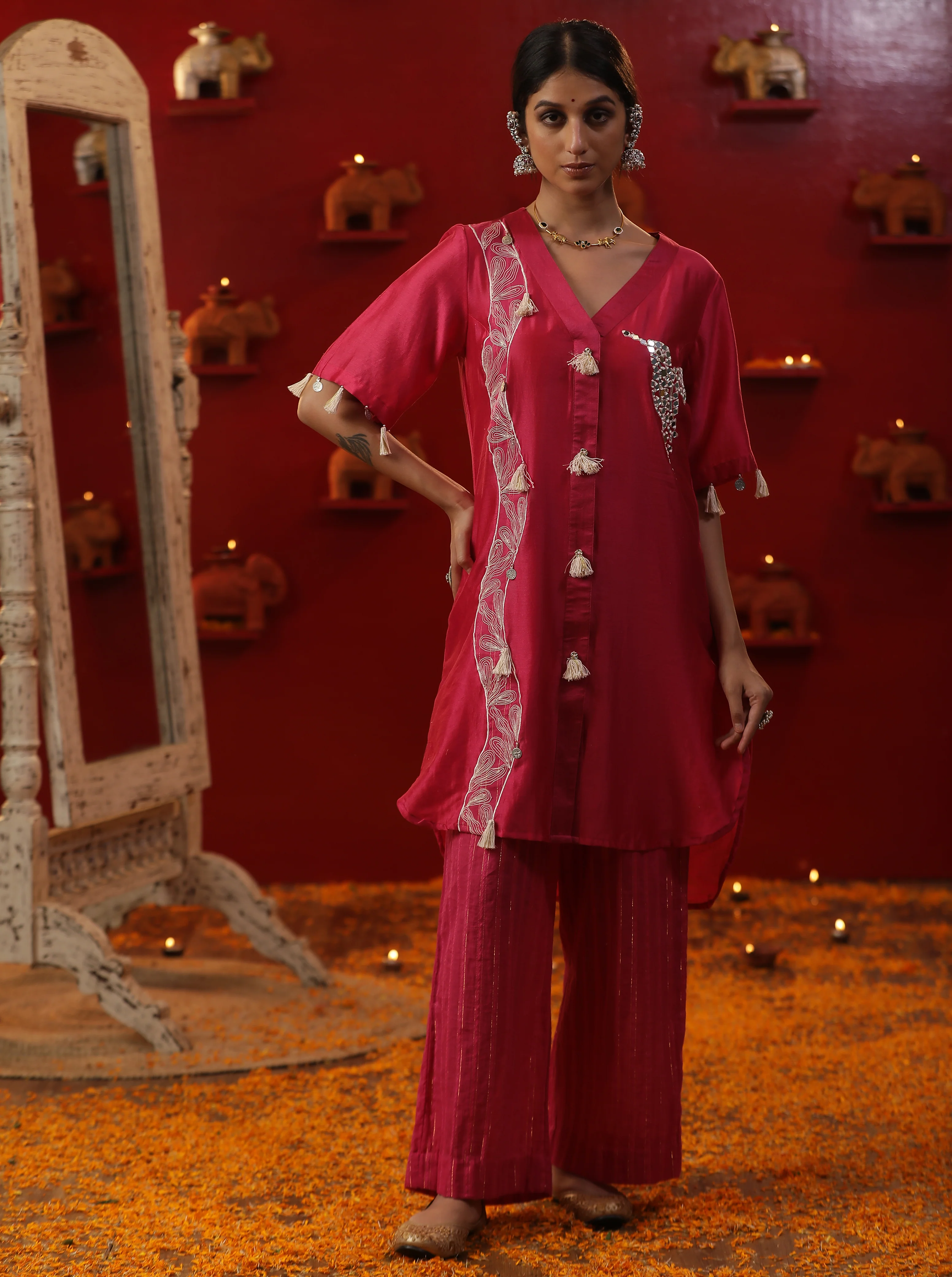 Hot pink coord set