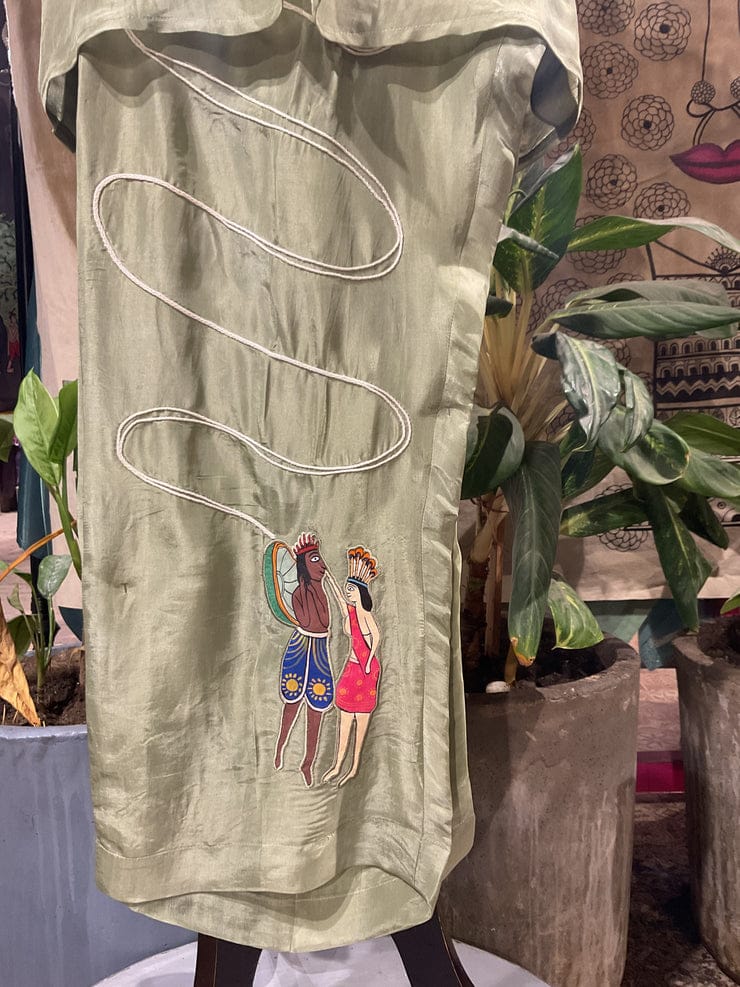 Reseda handpainted coord set - Image 4