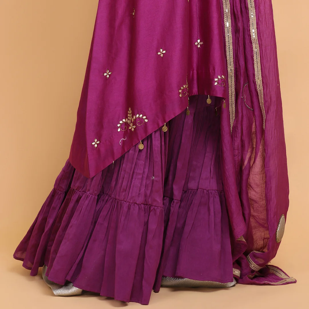 Goota Patti Sharara Set - Image 3
