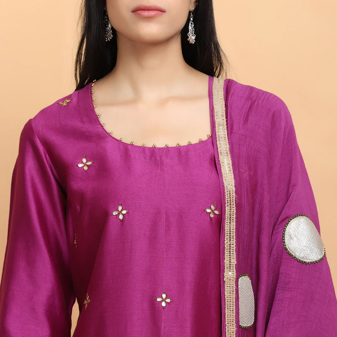Goota Patti Sharara Set - Image 4