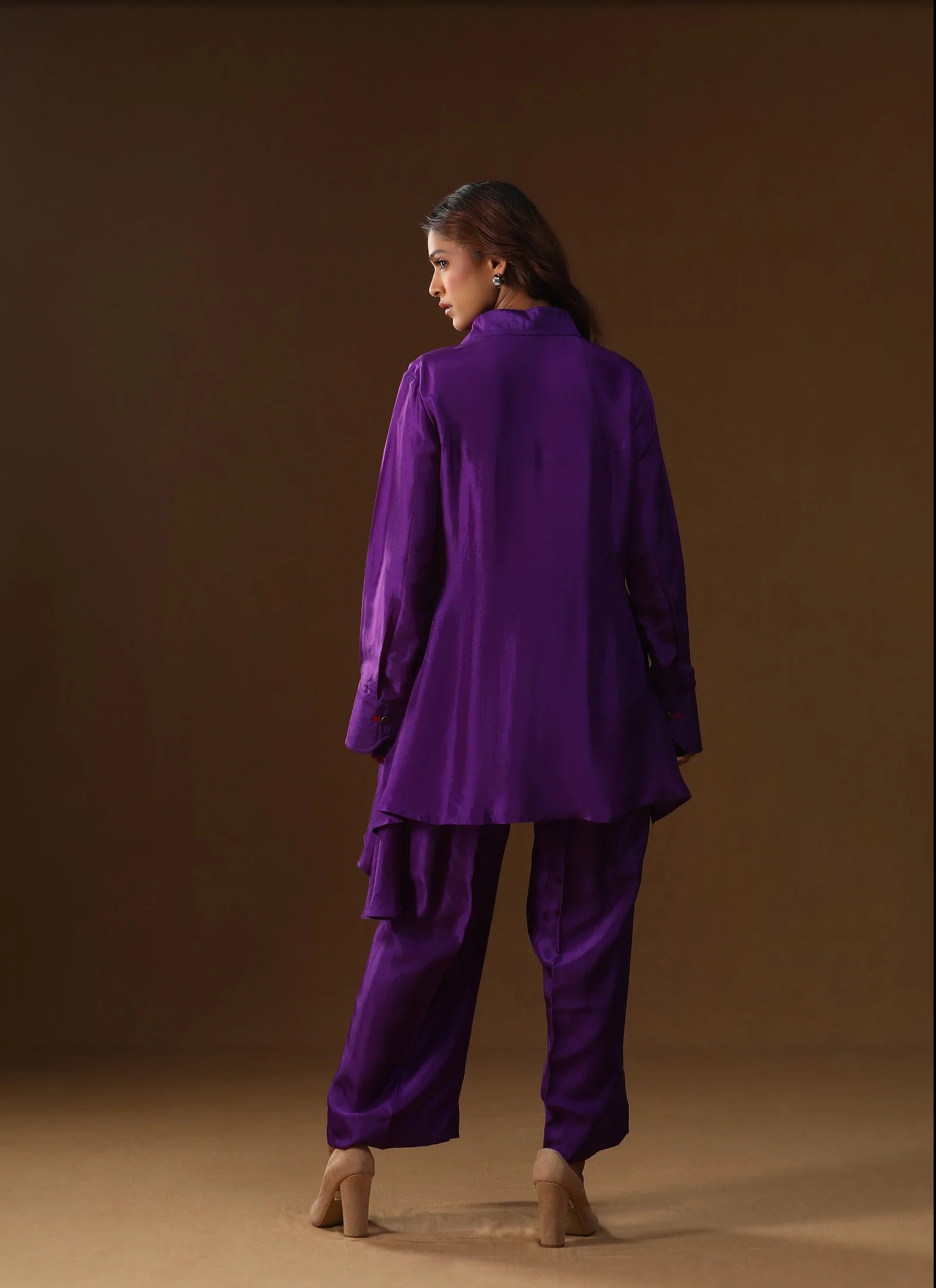 Purple handpainted coord set - Image 5