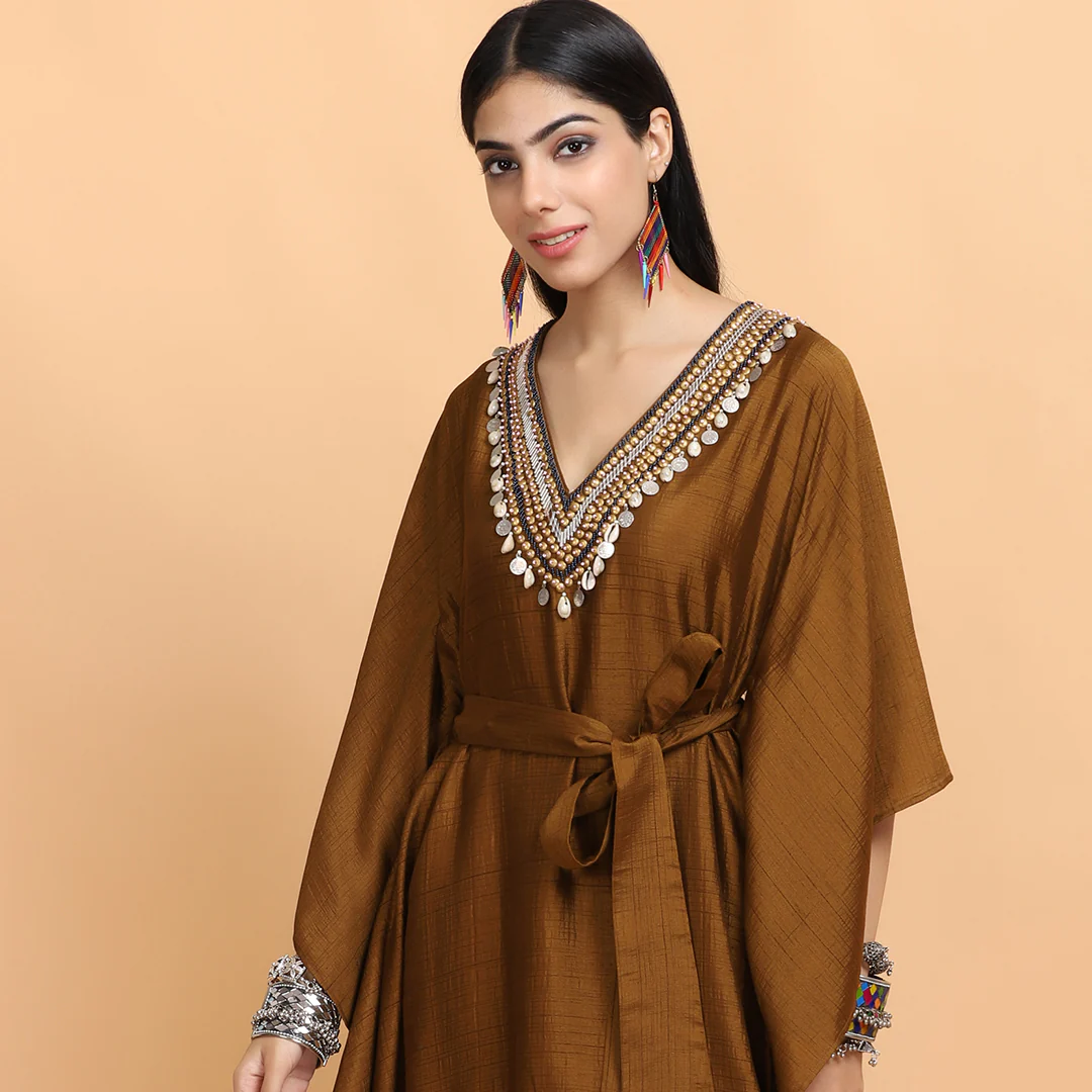 Rusth Handpainted kaftan set - Image 2