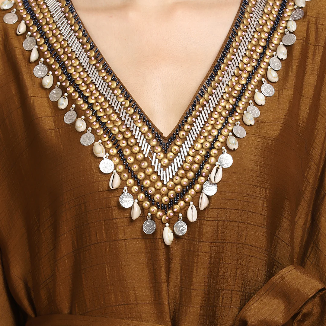 Rusth Handpainted kaftan set - Image 5