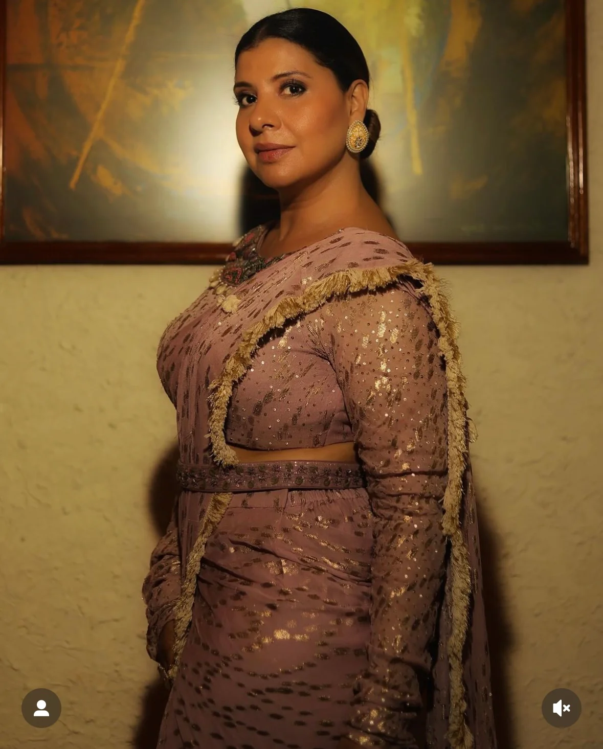 Sambhavna Seth in rang raas saree - Image 2