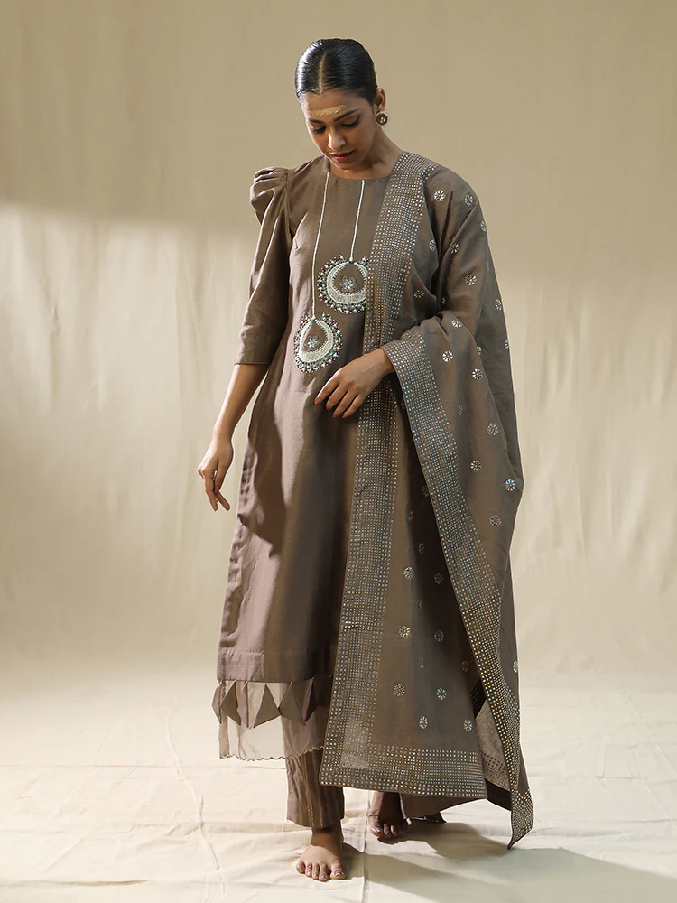 Mocha Bali Suit Set - Image 2