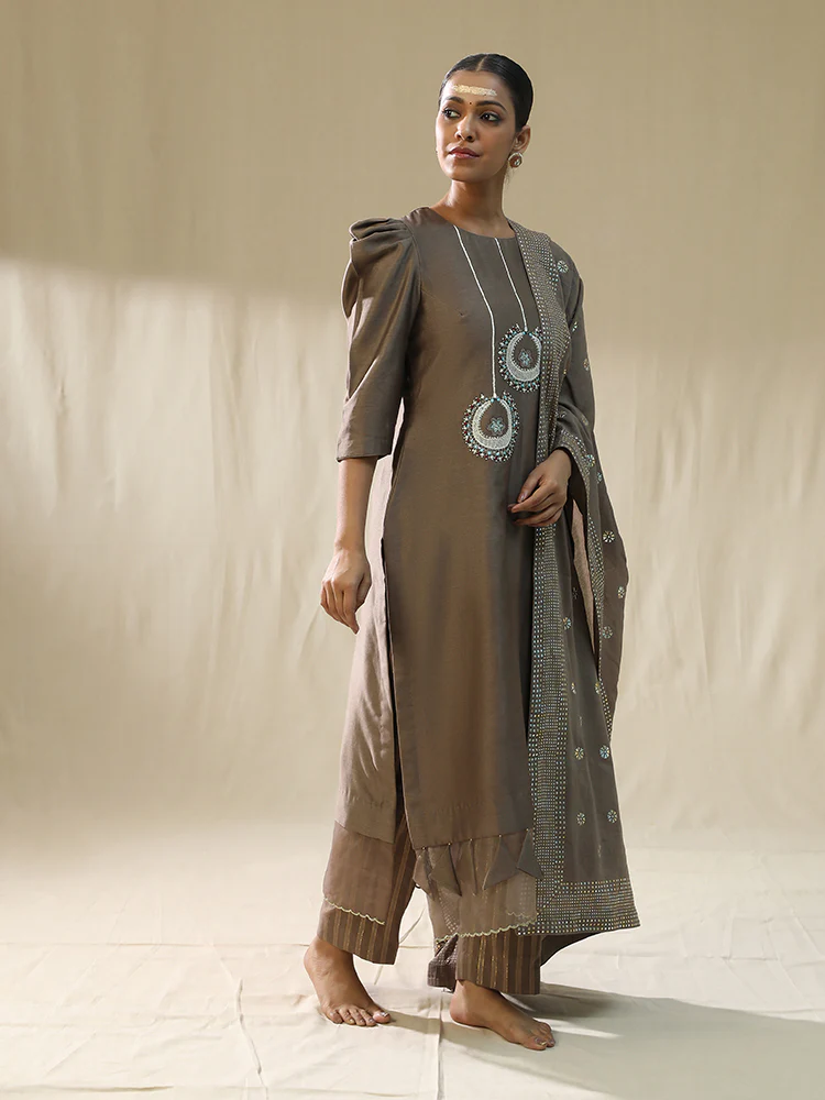 Mocha Bali Suit Set - Image 4