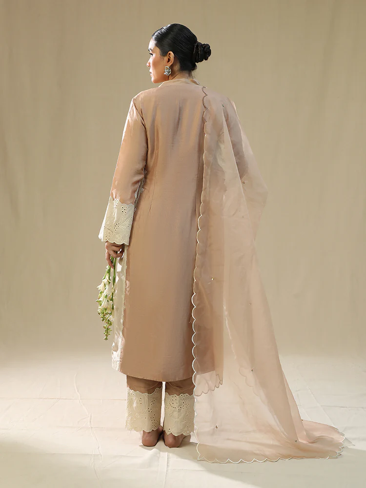 Rose gold handpainted suit set - Image 4