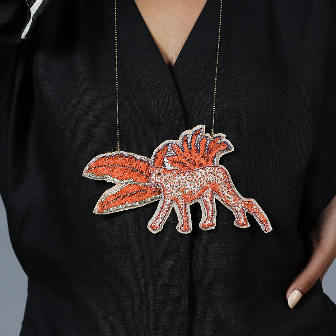 Tropical Cheetah Necklace - Image 3